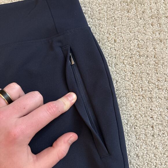 Athleta Women's Size 12 Petite Endless High Rise Pant 25” In Zip Pockets Stretch - Picture 5 of 10